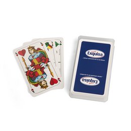 Marken-Spielkarten für Schafkopf/Tarock mit individuellem Werbemotiv auf der Rückseite