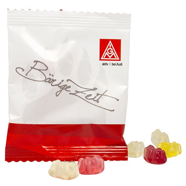 Werbe-Gummibärchen Express, bunte Mischung an fruchtigen Werbe-Gummibärchen