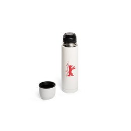 Bedruckte Isolierflasche aus rostfreiem Edelstahl als Werbemittel