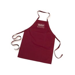 Bedruckte Latzschürze mit Firmenwerbung vorderseitig