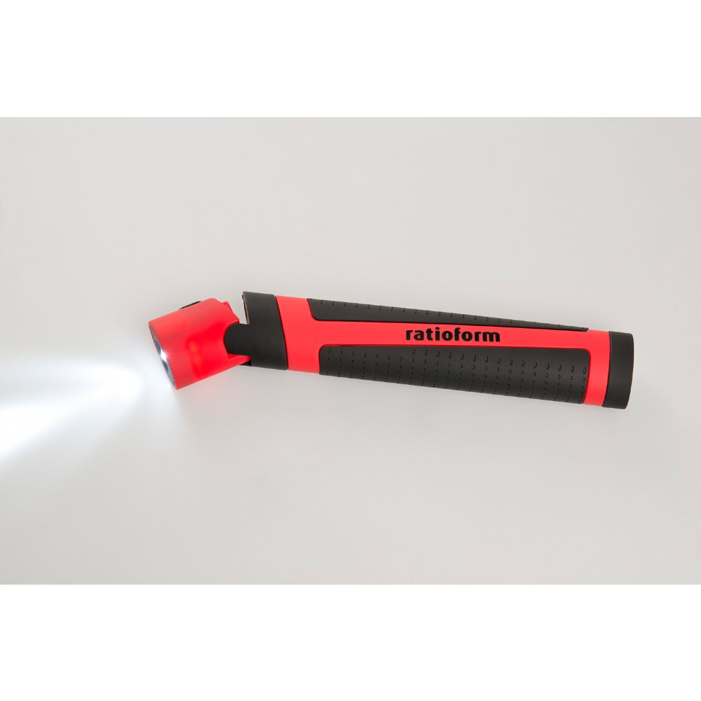 Bedruckte Arbeits- LED-Leuchte mit Magnet „Extender“ für Ratioform Verpackungen