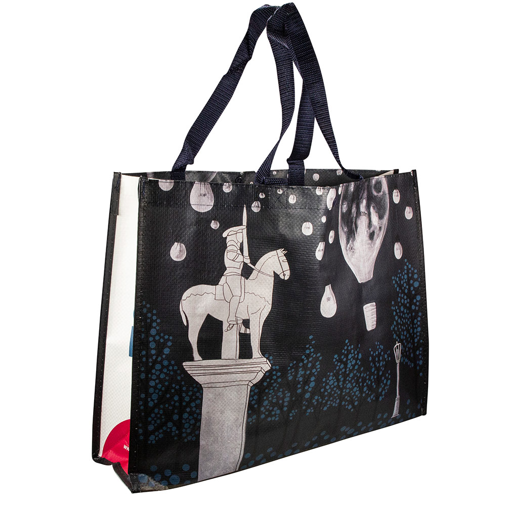 Favplace Budapest Shopper - Baumwoll Tasche Mit Städtemotiv