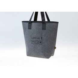 Bedruckte oder bestickte Filztasche Werbemittel, Einkaufstasche und Einkaufsshopper mit Stickerei