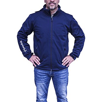 bedruckte, atmungsaktive Softshelljacke Ontario, von Hakrogibt es in vielen modischen Farben