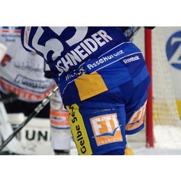 Bedruckte Sponsoren-Textilaufnäher mit Klett