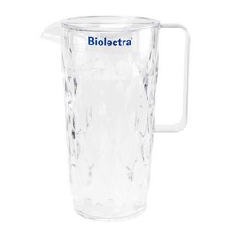 Bedruckte Wasser-und Saft -Karaffe, Kanne von Koziol im Facettenschliffdesign für Hermes Biolectra