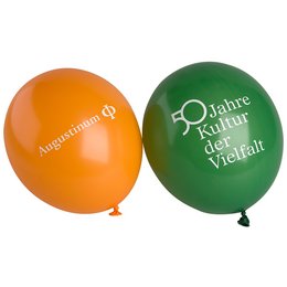 Bedruckte Luftballons in 2 Farben als Werbemittel für Firmen-Event oder Jubiläum