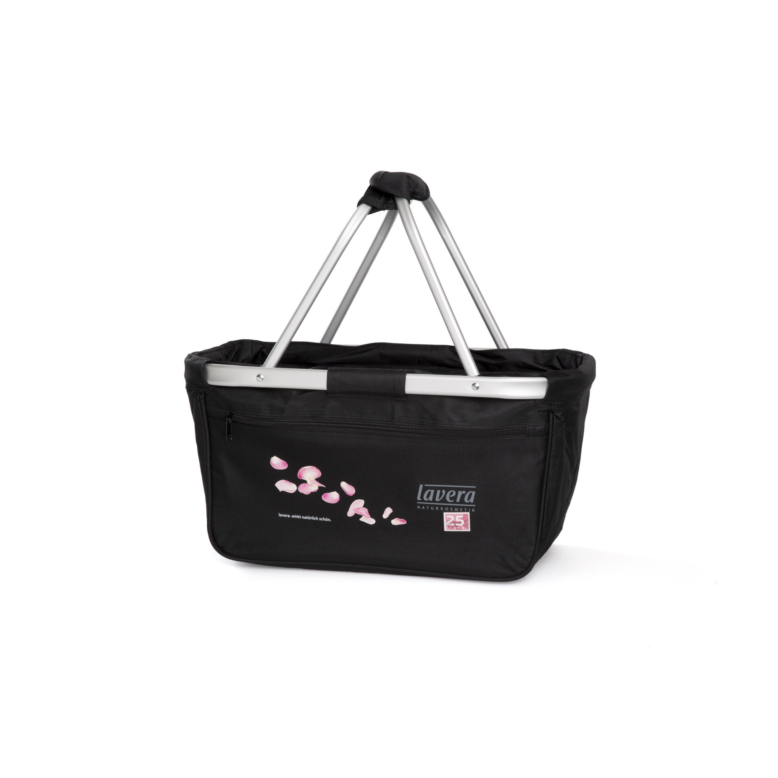 Bedruckter Einkaufskorb, faltbarer Shopper Basket für Lavera Naturkosmetik