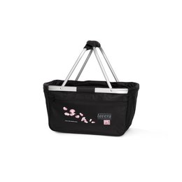 Bedruckter Einkaufskorb, faltbarer Shopper Basket für Lavera Naturkosmetik
