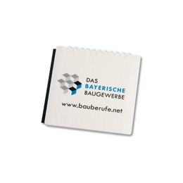 Bedruckter Eiskratzer „Quadrat“ für Bauinning München