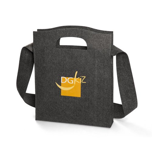 Chic und modern: Bedruckter Filz-Shopper „ModernClassic“ mit individueller Firmenwerbung 
