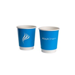 Bedruckter Hotcup to go Kaffeebecher aus Papier, 4-farbig für AlzChem, Trostberg