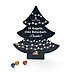 Bedruckter Lindt Adventskalender in Weihnachtsbaum-Form