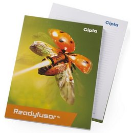 Bedruckter Schreibblock als Streuartikel