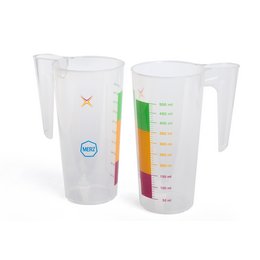 Bedruckter, stapelbarer Mehrwegbecher Super Cup mit Griff für Merz Pharma AG Schweiz