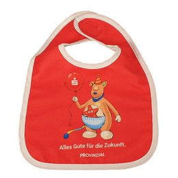 Baby-Lätzchen mit 4c-Sublimationsdruck vollflächig