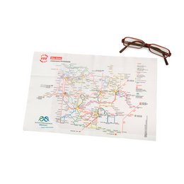 Bedrucktes Microfaser- und Brillenputztuch als Werbeartikel