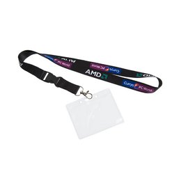 bedrucktes Lanyard, Schlüsselband vollflächig im Sublimationsdruck