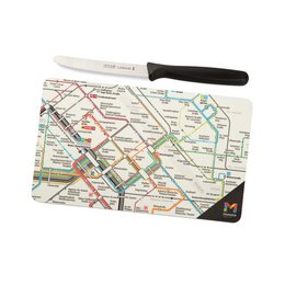 Frühstücksbrettchen Resopal mit individuellem Werbedruck