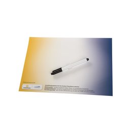 Memoboard mit Werbeaufdruck