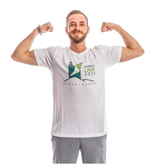 Bedrucktes Laufshirt