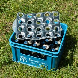 Bierkistenkühler mit individueller Werbung bedruckt