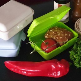 Bio-Snack- und Lunchbox Bambino und größere Version Uno, passen ineinander, 