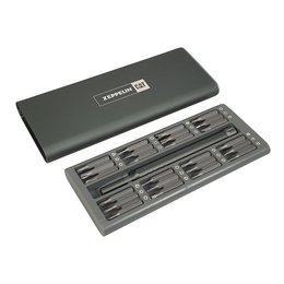 Schraubendreher-Set 24-teilig aus Metall mit Logogravur