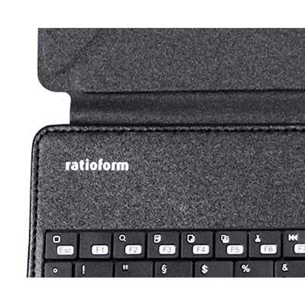Bluetooth-Tastatur mit Firmenwerbung bedruckt, gute Sichtbarkeit des Logos