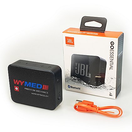 Wasserdichter Bluetooth-Lautsprecher in JBL mit Logo-Druck