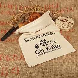bedrucktes Brotzeitsackerl aus 100% Baumwolle