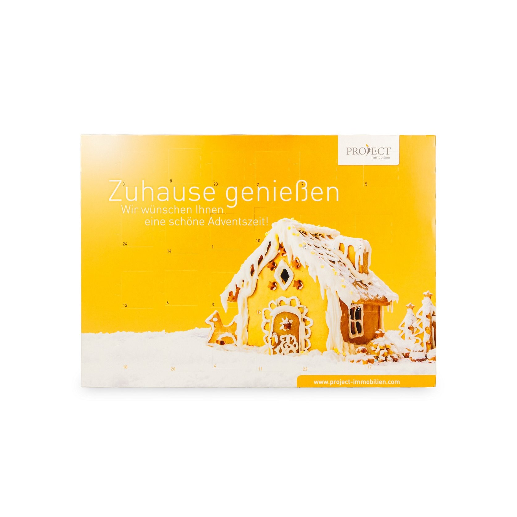 Classic Wand Adventskalender druck für PROJECT Immobilien Wohnen AG