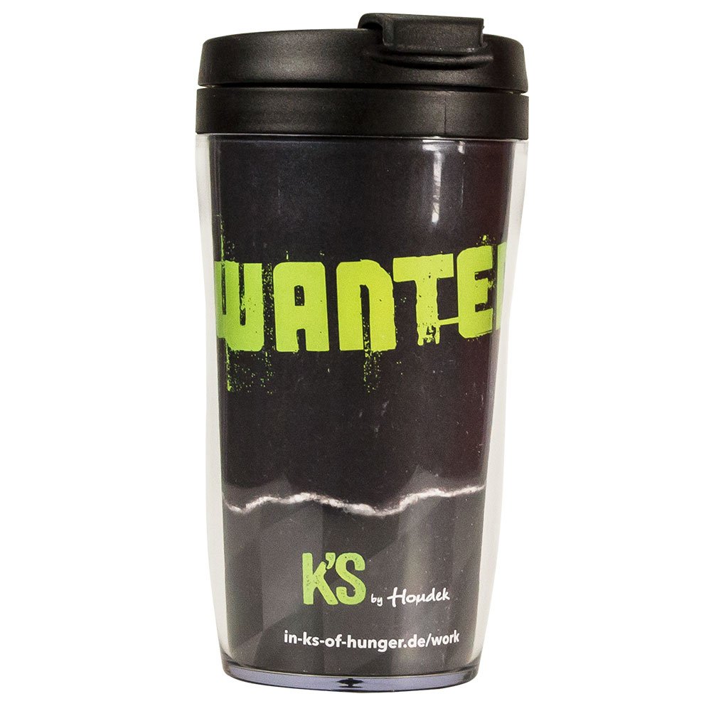 Coffee to go Becher Style small clear mit bedrucktem Papiereinleger
