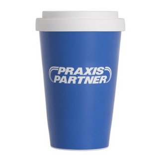 Coffee2Go-Becher Porzellan mit Logodruck