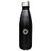 Topsweller: Doppelwandige und nachhaltige Trinkflasche vakuum Hyte 0,5l  in schwarz  pulverbeschichtet