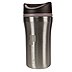 Doppelwandiger und auslaufsicherer Werbe-Coffee metall to go Thermobecher mit Logo-Lasergravur