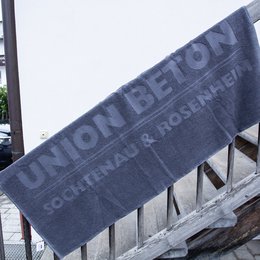 Duschtuch 70 x 140 cm, Hoch-Tief-Einwebung ton-in-ton