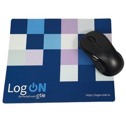 Eco-pad Mousepad aus recycelten Autoreifen  bedruckt