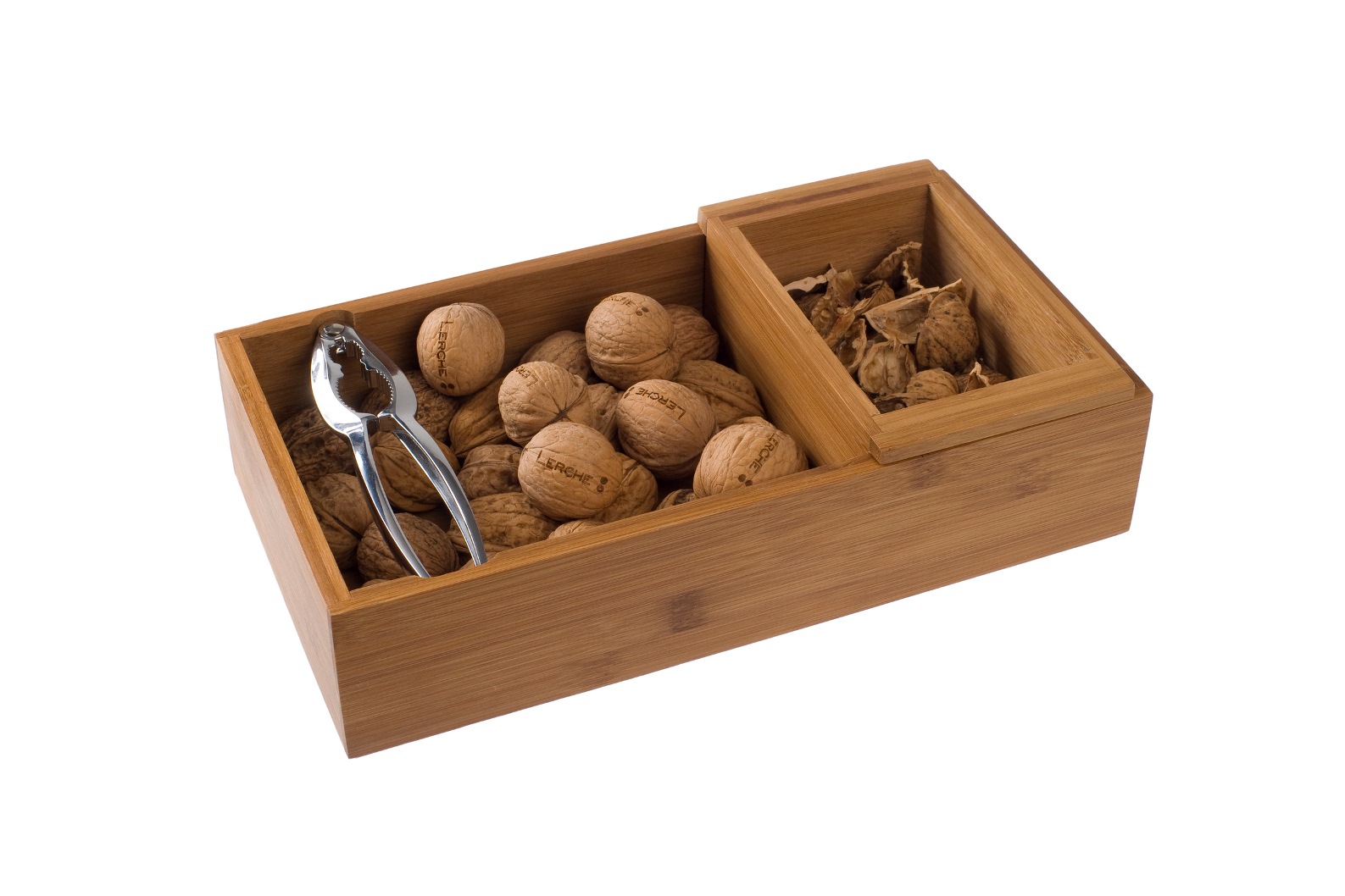ideal zum Pr/äsentieren auf Regalen und Tischen Clever Creations Rot Gr/ün Sammlerst/ück Sportlicher Nussknacker aus Holz
