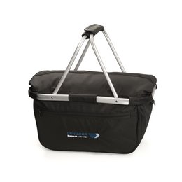Hochwertiger, faltbarer Kühl-Einkaufskorb mit isolierender Funktion und individuellem Logostick