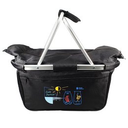 Einkaufskorb als Werbemittel mit individuellem Druck