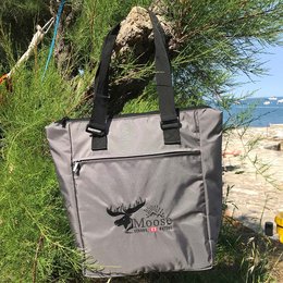 Werbe-Kühlshopper Daily grau aus rPET