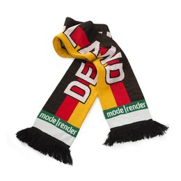 gewebter, individueller Logo-Fan-Schal Deutschland mit ihrer Firmenwerbung