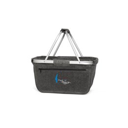 Filz-Basketshopper Einkaufskorb mit Werbe-Stickerei Gemeindeverwaltung Münsing am Starnberger See