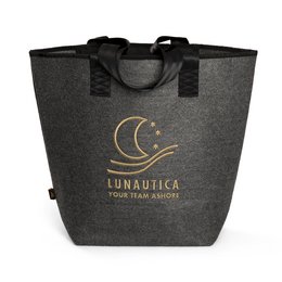 Filz-Shopper Einkaufstasche "New Classic" individuell bestickt