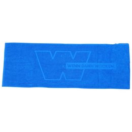 Werbehandtuch mit Reißverschlusstasche für Wocken