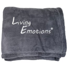 Kuschelige Werbe-Kuschel-Decke individuell bestickt