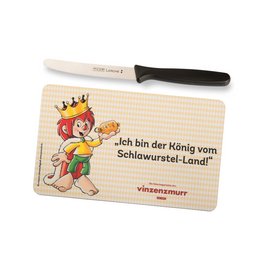 Frühstücksbrett Resopal mit vollflächigem Digitaldruck