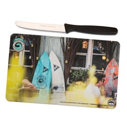 Made in Germany: Hochwertige Resopal-Frühstücksbrettchen als bedruckte Werbebrotzeitbretter