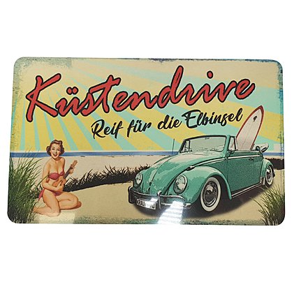 Werbe-Frühstücksbrettchen in Retro-Optik